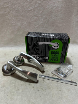 Дверна ручка KEDR R10.023-AL-SN/CP