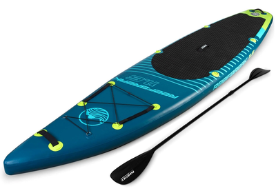 Nadmuchiwana deska SUP Neo Sport Reefbreak 350 x 81 x 15 cm z wiosłem, pompką i torbą do przechowywania 170300 (5903890626945)