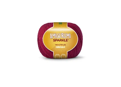 3528 AMIGURUMI SPARKLE 80 (98% хлопок, 2% металік 80 г.149 м.)