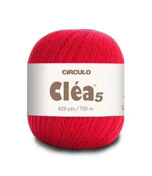 3528 CLEA 5 пряжа(100% мерс.бавовна, 151гр. 750м. ), рожевий