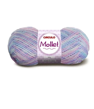9490 MOLLET пряжа пряжа (100% акрил, 100гр, 200м), різнокольоровий