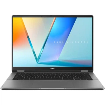 Ноутбук ASUS Vivobook 14 Flip TP3407SA (90NB14Y1-M00AN0), 14" / OLED / Intel Core Ultra 5 226V / RAM 16 ГБ LPDDR5X / SSD 512 ГБ / Windows 11 Home / Сірий
