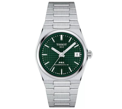 Часы Tissot PRX 35 mm T137.207.11.091.00 Green