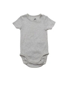 Боди H&M 68 Светло-серый 0900673_св.сер