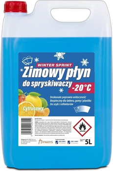 Zimowy płyn do spryskiwaczy Atas Plak -20C 5 l Cytryna (5907629226154)