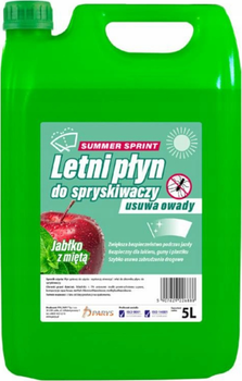 Letni płyn do spryskiwaczy Atas Plak 5 l Jabłko z miętą (5907629226888)