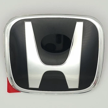 Эмблема логотип Honda под стеклом 92*75 мм 75700-SNW-J01