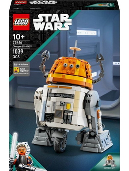 Klocki konstrukcyjne LEGO Star Wars Droid astromechaniczny Chopper C1-10P 1039 elementów (75416)