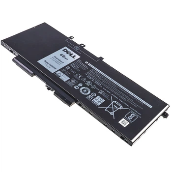 Батарея для ноутбука DELL GJKNX (Latitude: 5480 5580) 7.6V 8500mAh 68Wh Чорний