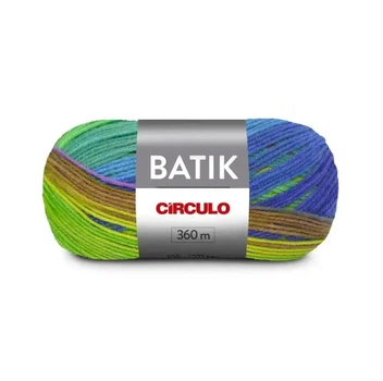 9965 BATIK пряжа (100% акріл, 100 гр. 360м), різнокольоровий