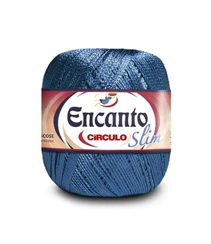 2307 ENCANTO SLIM пряжа (100% віскоза, 100гр. 240м ), синій