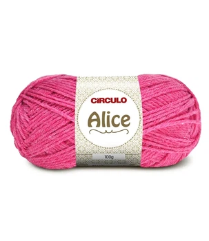 322 ALICE пряжа (50% акріл, 50% поліестер, 100гр. 200м. ), рожевий