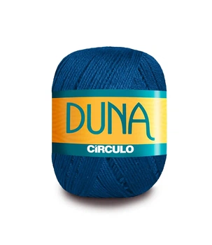2770 DUNA пряжа (100% мерсиризована бавовна, 100гр. 170м. ), синій