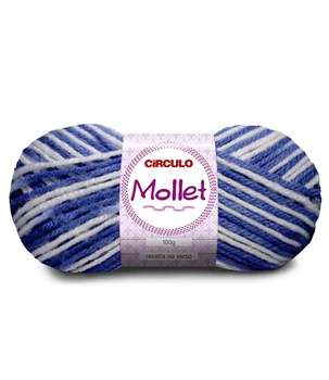 9641 MOLLET пряжа пряжа (100% акрил, 100гр, 200м), різнокольоровий
