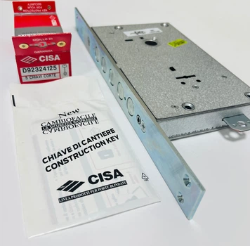 Замок врезной для дверей CISA 1.57675.48.ALPS. С5 сувальдный с перекодировкой 5 ключей, БЕЗ ЗАЩЕЛКИ