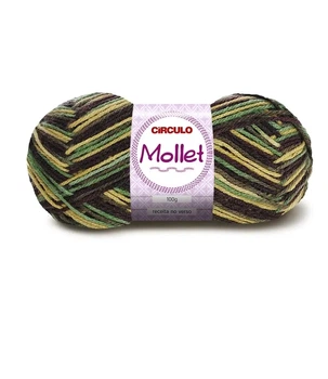 9603 MOLLET пряжа пряжа (100% акрил, 100гр, 200м), різнокольоровий