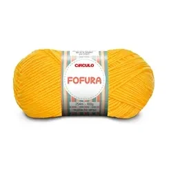 1289 FOFURA пряжа (100% акрил, 100гр. 254м ), жовтий