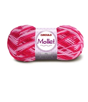 9427 MOLLET пряжа пряжа (100% акрил, 100гр, 200м), різнокольоровий