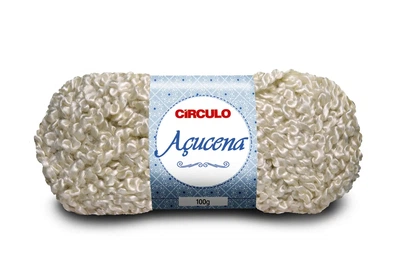 8176 ACUCENA пряжа (100% акрил, 100гр.100м. ), білий