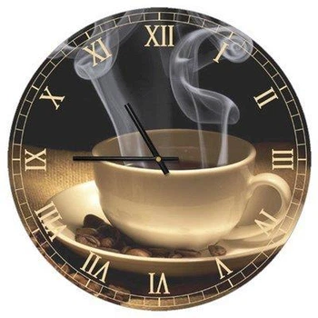 Часы настенные круглые, 36 см Coffee (CHR_P_15M046) TM Presentville