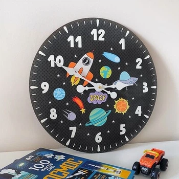Часы настенные круглые, 36 см Space (CHR_P_20A010) TM Presentville