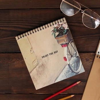 Блокнот Sketchbook (квадрат.) Enjoy the day (BDK_17A064) TM Presentville
