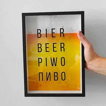 Копилка для кришок від пива Bier (PIV_20M003) ТМ Presentville