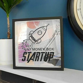 Деревянная копилка для денег Startup (KOP_18D017) ТМ Presentville