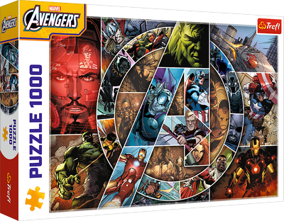 Пазл Trefl Marvel The Avengers Месники 1000 елементів 10934 (5900511109344)