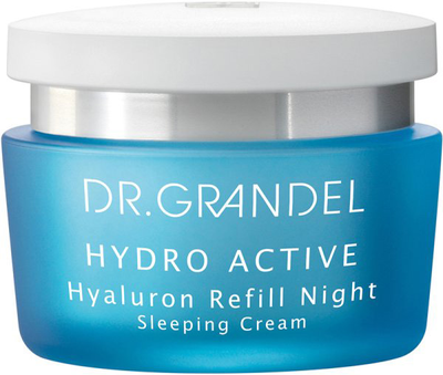 Krem nawilżający do twarzy Dr.Grandel Hydro Active Hyaluron na noc 50 ml (4011396415336)