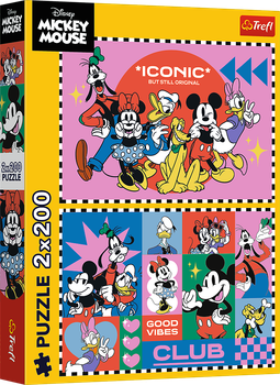 Пазли Trefl Mickey Mouse Час з друзями 2х200 елементів 13319 (5900511133196)