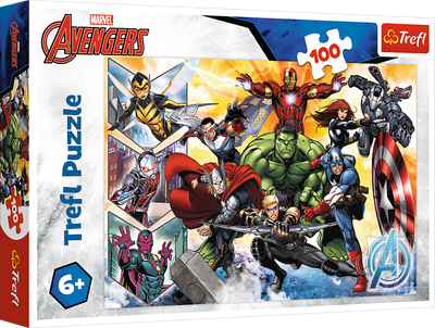 Пазл Trefl Marvel The Avengers Сила Месників 100 елементів (5900511164312)