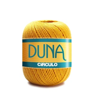 4146 DUNA пряжа (100% мерсиризована бавовна, 100гр. 170м. ), жовтий
