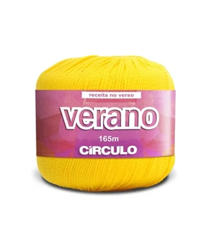 616 VERANO пряжа (100% поліамід, 50гр. 165м. ), жовтий