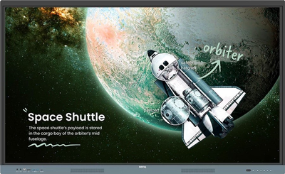 Інтерактивна панель BenQ 75" RE7504 (9H.F9FTK.DE6)