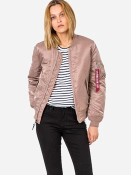 Жіночий бомбер Alpha Industries МА-1 Women WJM44500C1 M Рожевий (640631774859)