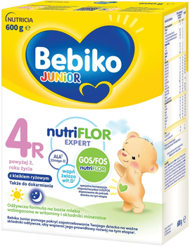 Молочна суха суміш Bebiko Junior NutriFlor Expert 4R 600 г (5900852921384)