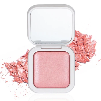 Рум'яна запечені перламутрові Bogenia Match Radiant Baked Blush (BG633), 001 Світло-рожеві
