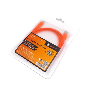 Силіконовий кабель Miniware USB TYPE-C - USB TYPE-C 240 Вт довжиною 1 метр для паяльника TS101