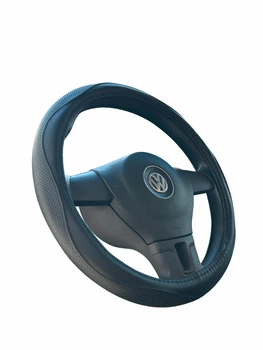 Чехол на руль из еко кожи Autovalom Steering "M" 37-39см черный