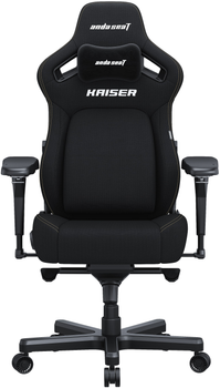 Fotel gamingowy Anda Seat Kaiser 4 L Black Fabric (AD12YDDC-L-20-B-CF)