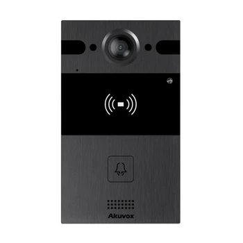 IP-відеопанель 4Mp Akuvox R25A SIP зі зчитувачем EM-Marine / Mifare / NFC (00-00002753)