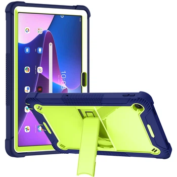 Противоударный чехол с подставкой Shockprof Capsule на Lenovo Tab M10 Plus 3rd Gen 10.61" TB-125FU TB-128XU Салатовый