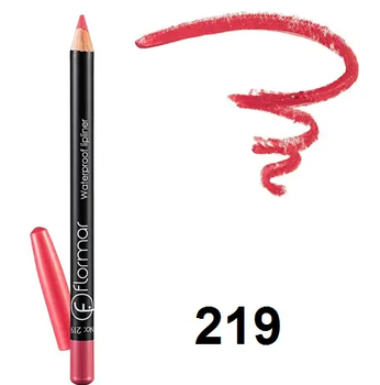 Олівець для губ водостійкий Flormar Waterpoof Lipliner №219 Natural Pink 1,14 г