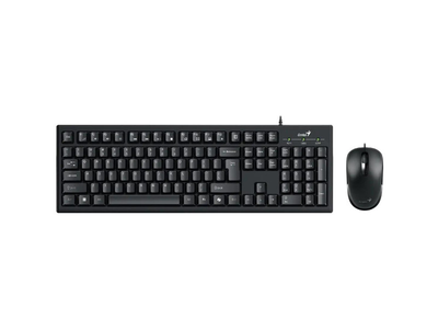 Комплект (клавіатура + миша) Genius KM-100SE Black (31330009410)