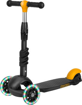 Самокат дитячий RICOKIDS Cubi триколісний Black-Orange (5903890611682)