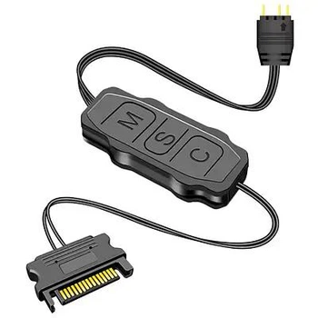 Контролер BauTech ARGB SATA To 5V 3 Pin Чорний