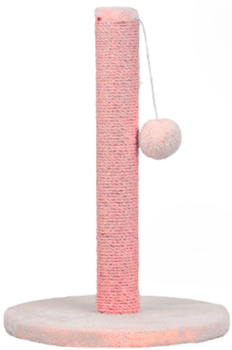 Drapak dla kotów LEAN Toys Wieża 40 x 30 cm Różowy (5905991034537)