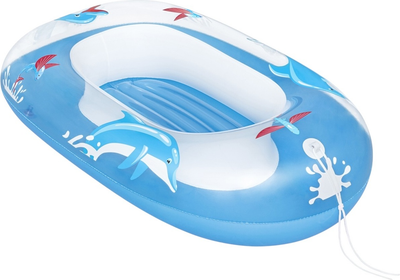 Łódka do pływania Bestway 34037 Delfin 1.02 m x 69 cm Blue (6941607347577)