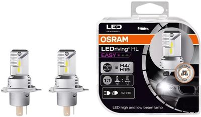 Автолампи OSRAM LEDriving HL Easy H4/H19 2 шт (4062172398077)